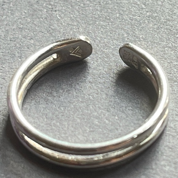 Silpada sterling silver toe rings/Set of two/O2030/O0961 - Picture 2 of 7